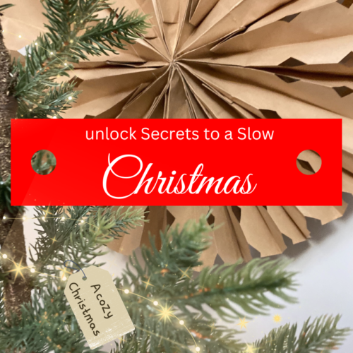 Unlocking the secrets to a slow and cozy Christmas